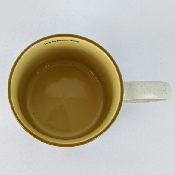 Boston Terrier Mug Ceramic Microwave Dishwasher Safe 21 fl oz Vanilla Bean NWT - Picture 8 of 9